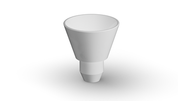 Funnel 15 mm dia. made of POM plastic